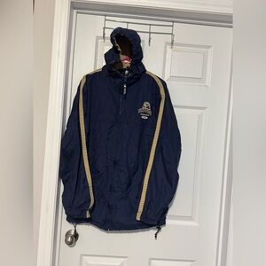 Pittsburgh Panthers VTG 90s Full Zip Jacket Starter Windbreaker Hooded Large Guc